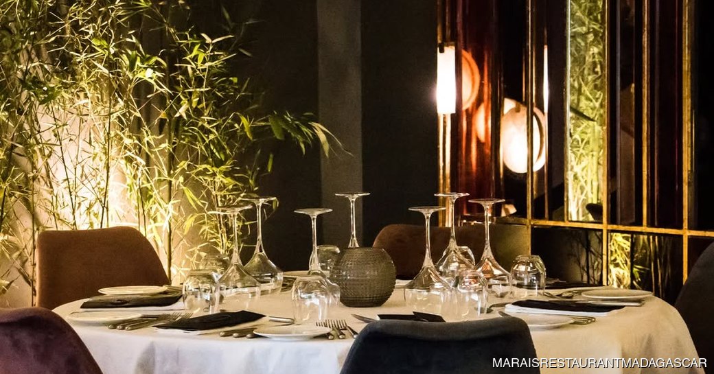 Marais Restaurant Madagascar dining area