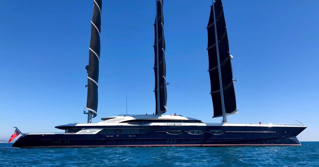 world's largest sailing yacht black pearl
