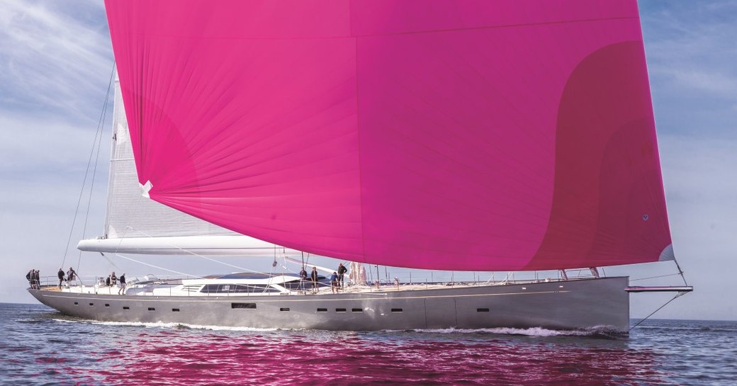 sailing yacht pink gin VI to appear at the 2017 Monaco Yacht Show 