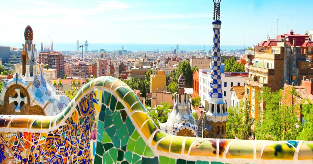 Stunning views over Barcelona, Spain, host of the 2017 MYBA Charter Show