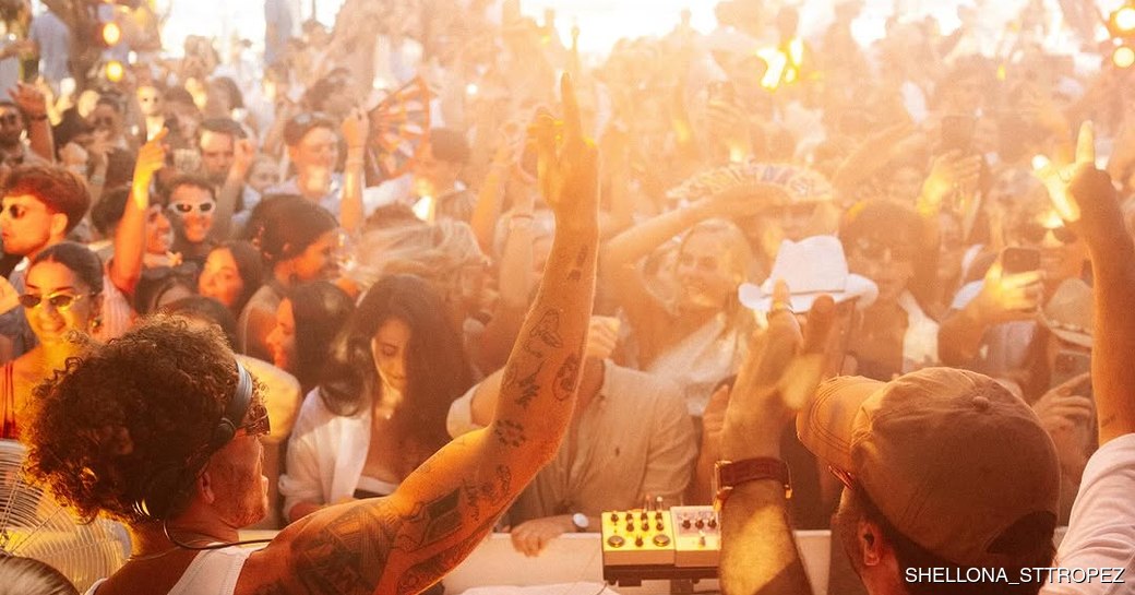 Shellona St Tropez party