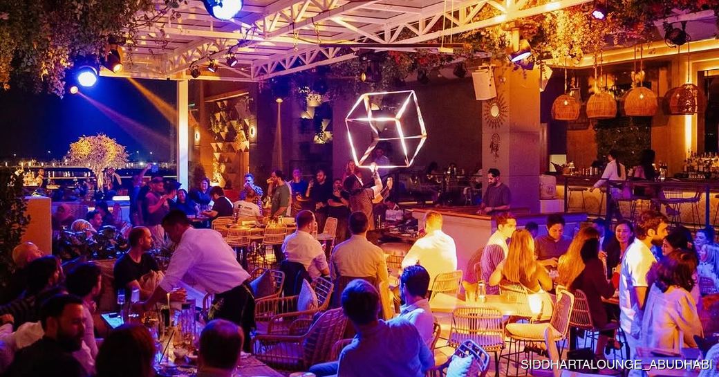 Siddharta Lounge by Buddha-Bar Abu Dhabi dining area