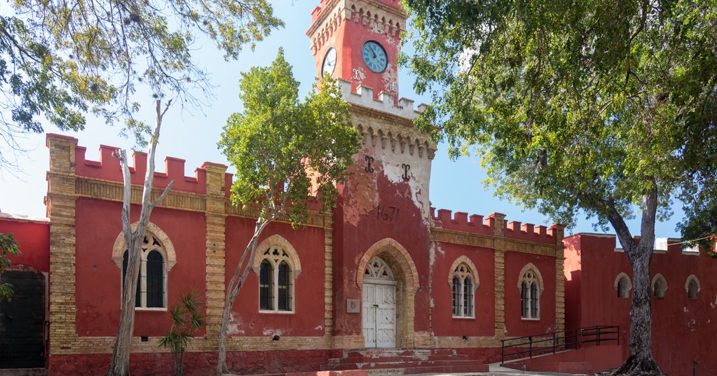 Fort Christian in Charlotte Amalie St Thomas