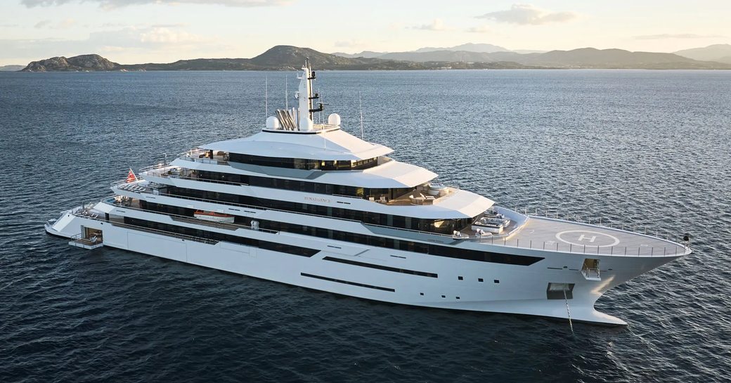 Charter yacht RENAISSANCE at sea