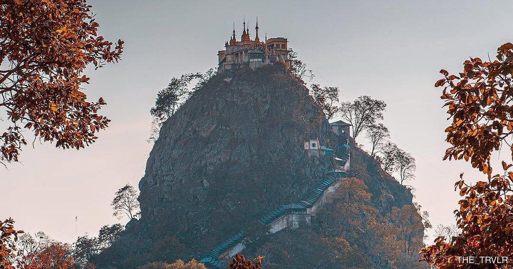 Mount Popa Map Mount Popa, Myanmar (Burma) | YachtCharterFleet