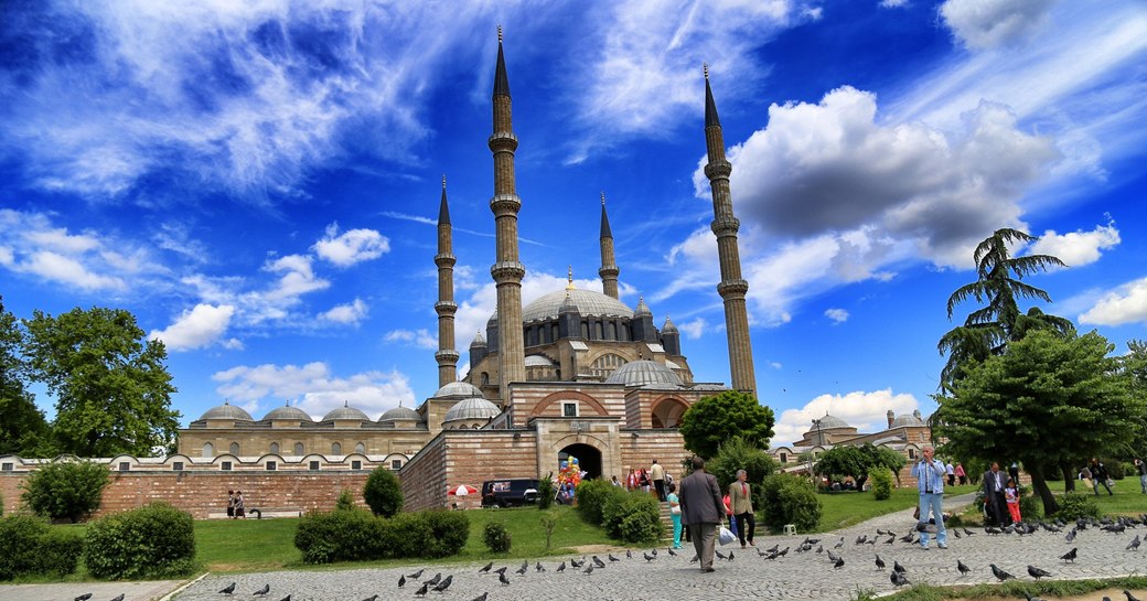 Selimiye Mosque in Edirne, Turkey