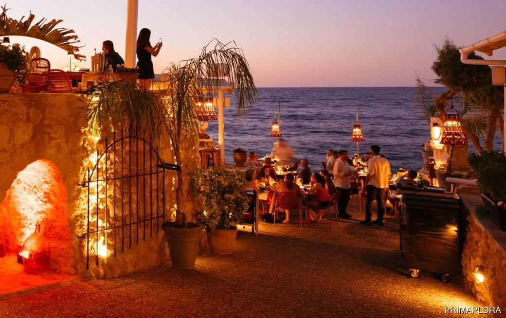 Prima Plora Crete sunset