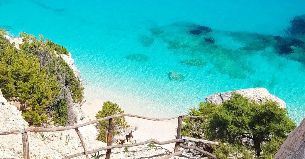 cala goloritze blue beach sardinia