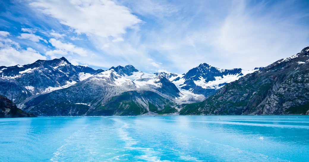 Glacier Bay in Mountains in Alaska, United States