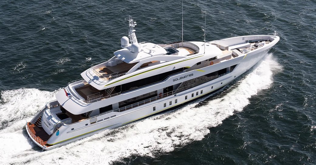 Charter yacht SOLEMATES at sea