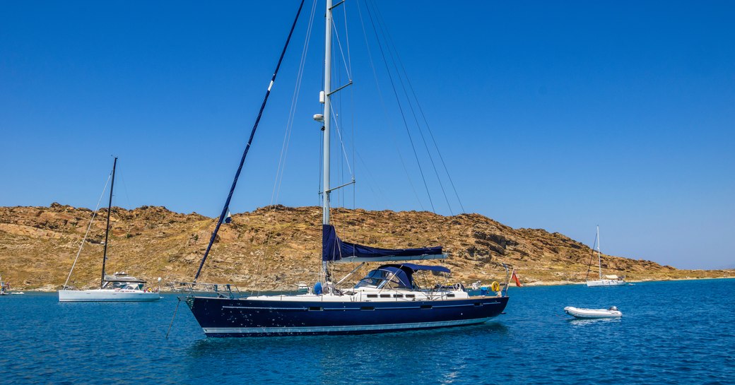 Sailing yacht charters in Paros
