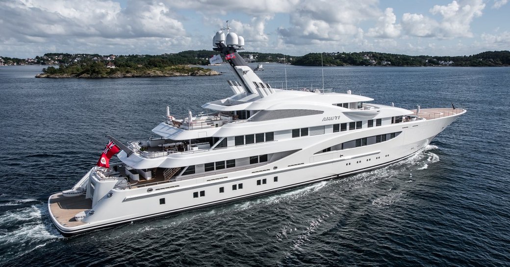 superyacht ARETI to debut at 2017 Monaco Yacht Show 