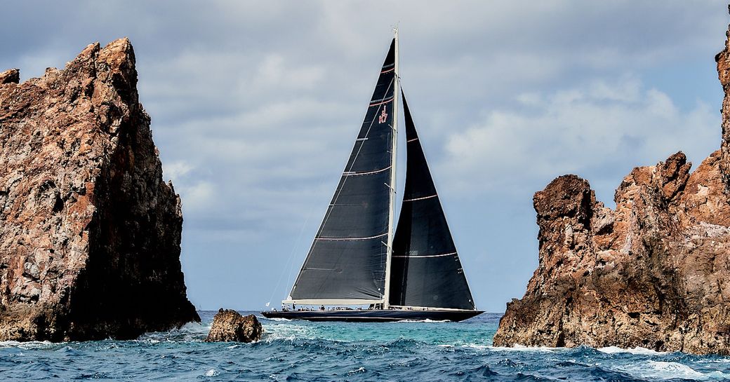 sailing yacht competing at St Barths Bucket 2018