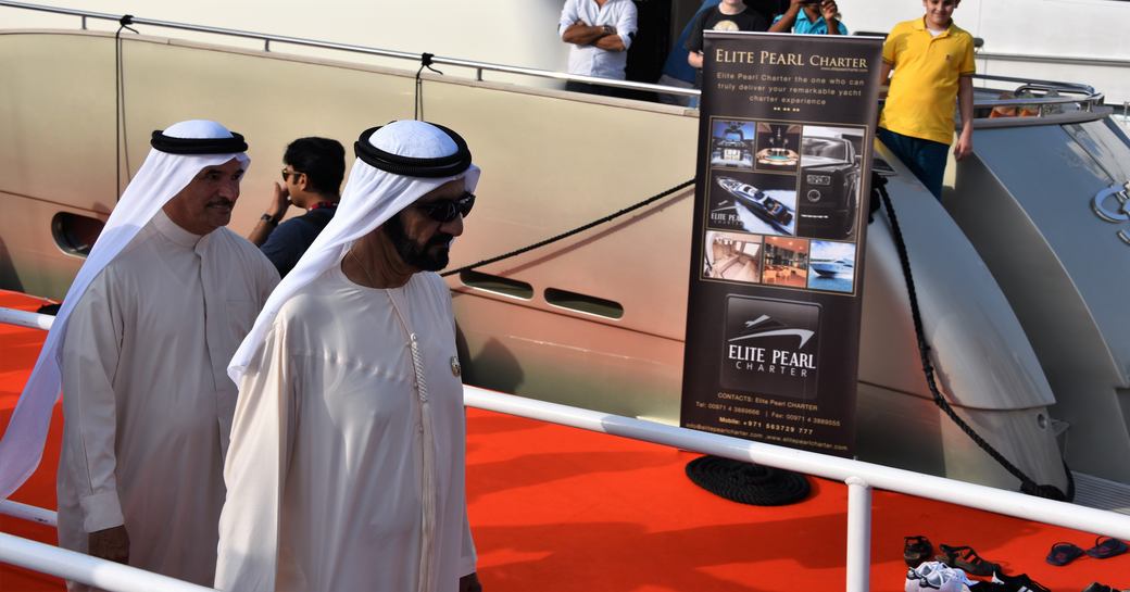 Sheikh Mohammed Visits Dubai International Boat Show 2017 photo 2