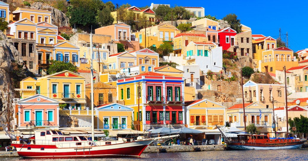 Symi, greece sea view