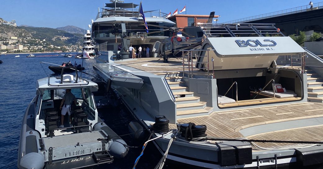 MY Bold at the Monaco Yacht Show 2021