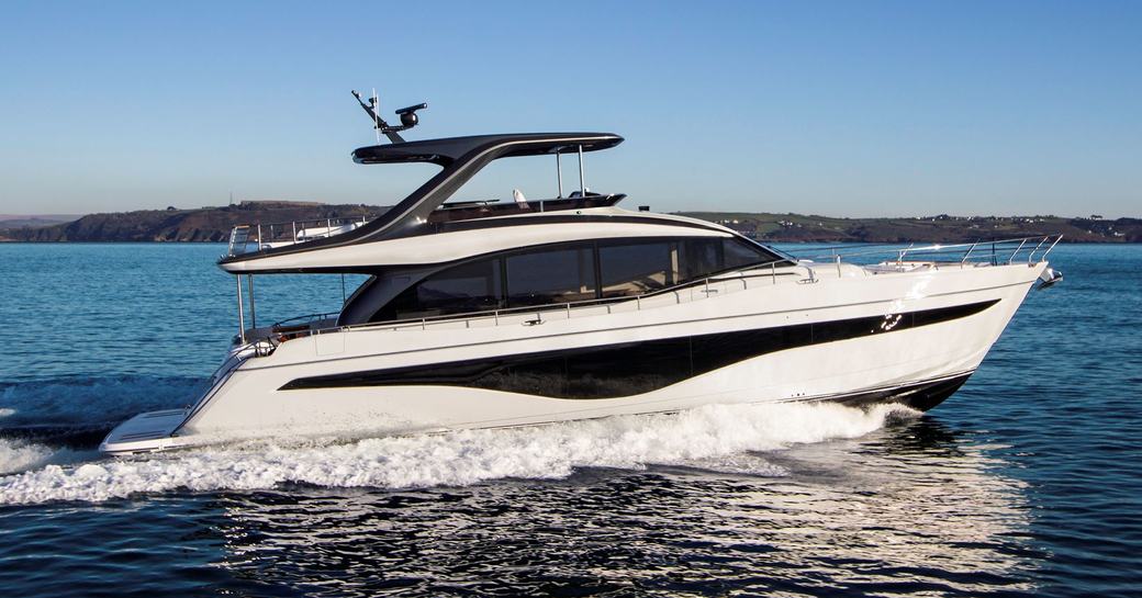 Charter yacht ELIZABETH at sea