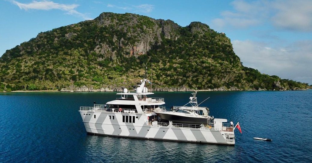The Beast Explorer yacht on water