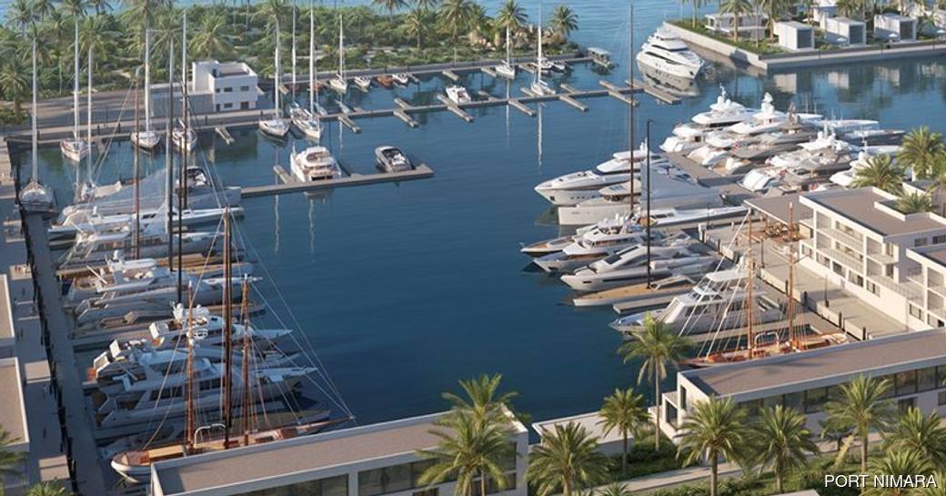 Impression of motor yacht charters berthed in Port Nimara marina