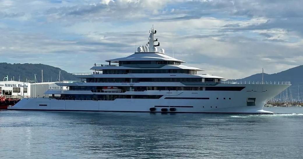 Charter yacht RENAISSANCE at sea