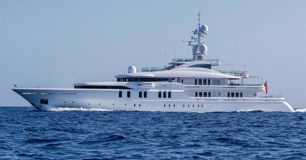 Charter yacht TALISMAN C at sea