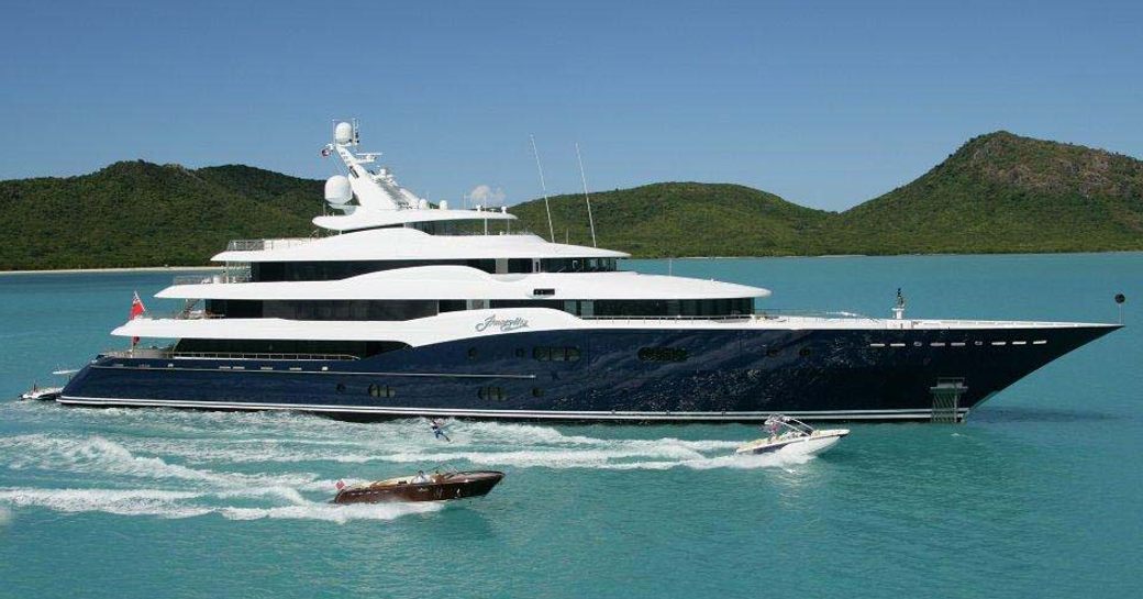 Charter yacht AMARYLLIS at sea