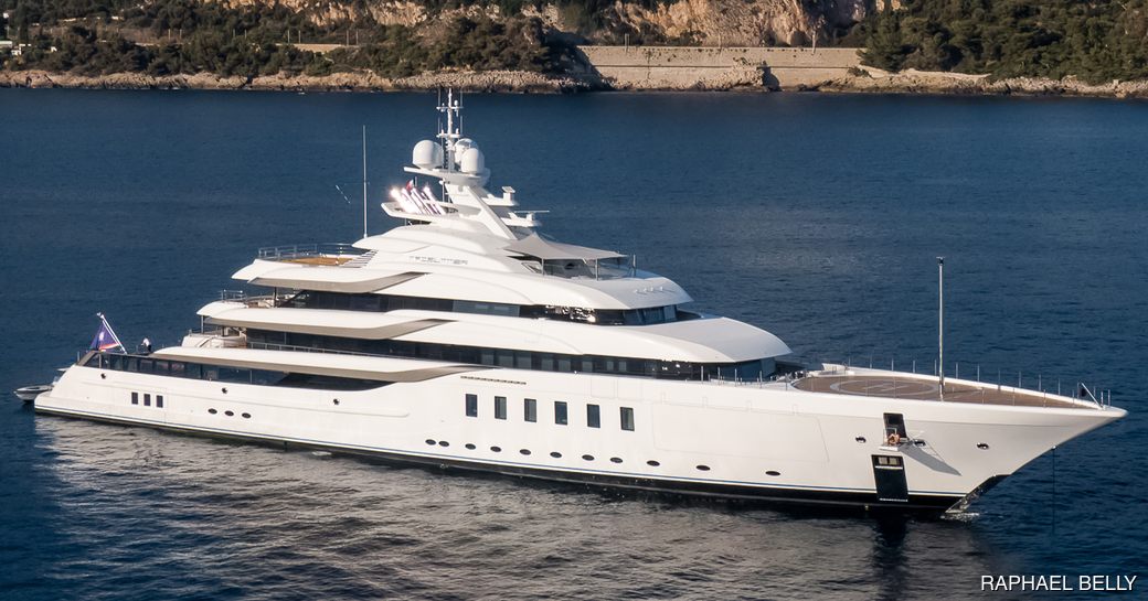 Charter yacht CC-SUMMER at anchor