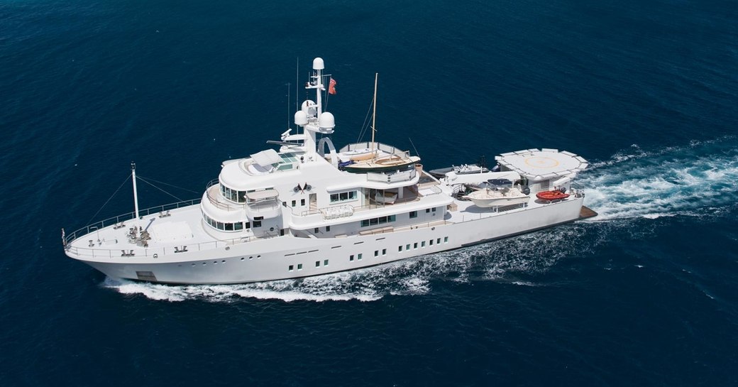 expedition yacht SENSES cruises on charter in Thailand