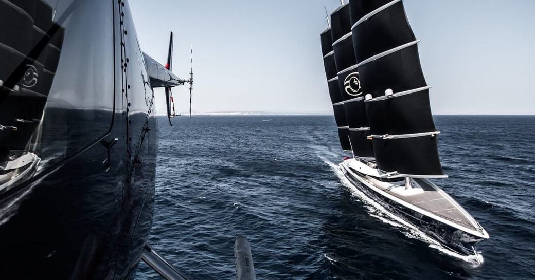 world's second largest sailing yacht BLACK PEARL