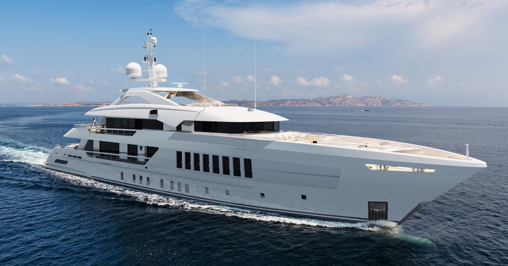 Superyacht SOLEMATES on water