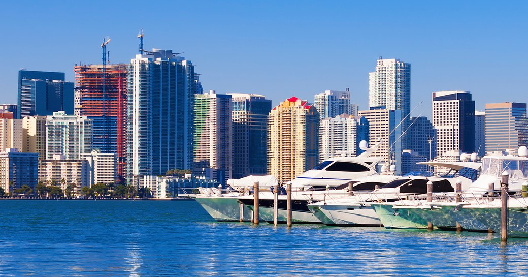 Overview of the Miami skyline