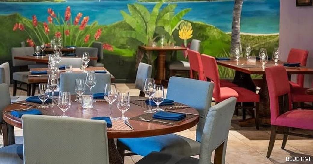Blue Eleven dining area