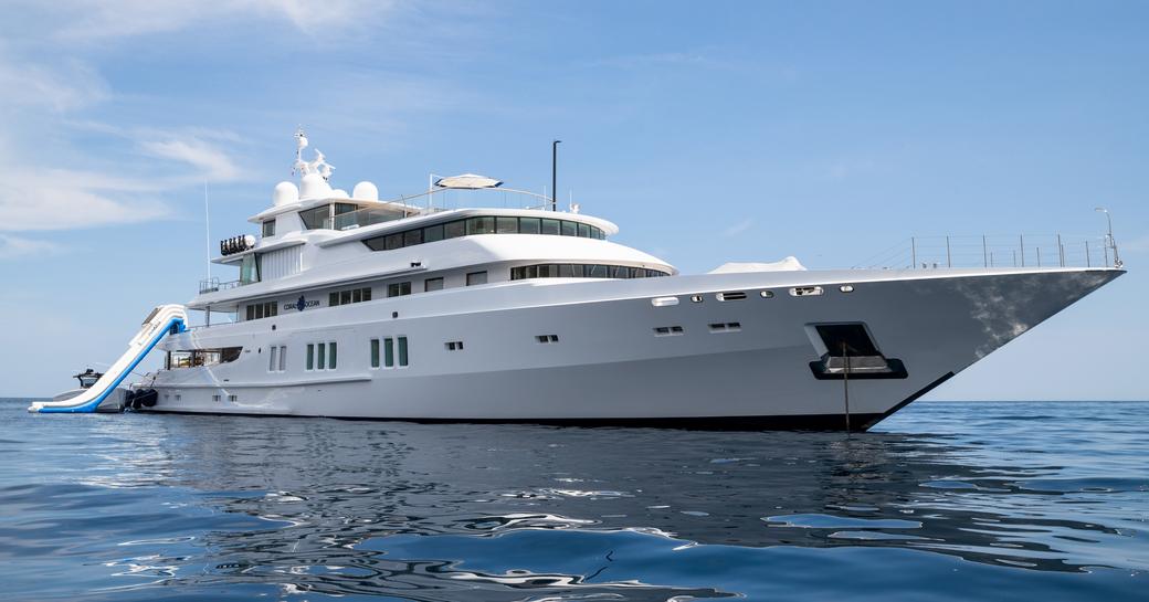 Charter yacht CORAL OCEAN at sea