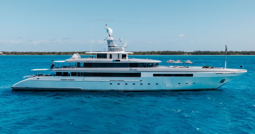 Charter yacht ETERNITY at sea