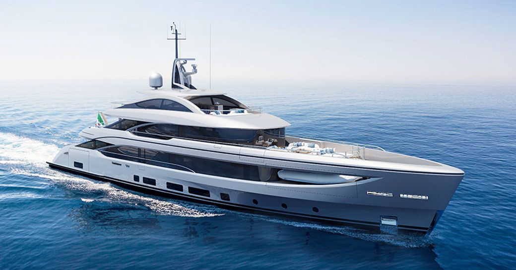 Charter yacht DYNA R at sea
