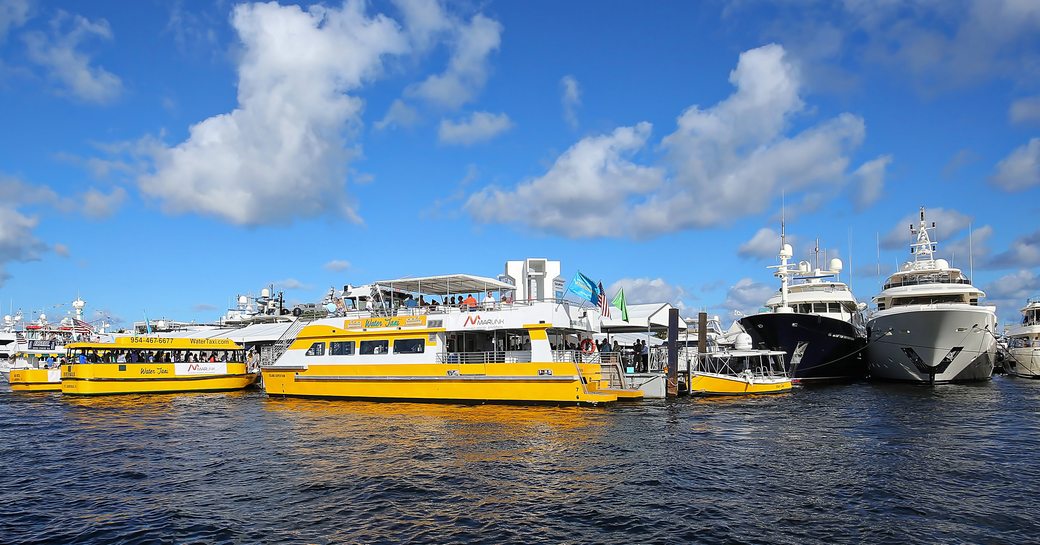 Water taxis in Fort Lauderdale 