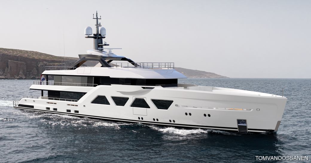 Charter yacht MEMORIES at sea