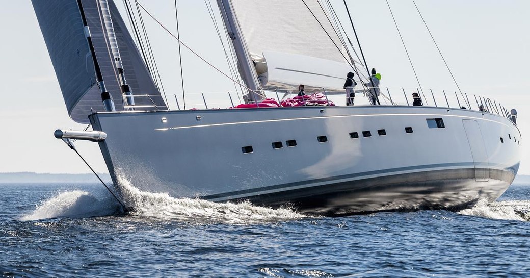 sailing yacht Pink Gin VI will appear at the Monaco Yacht Show