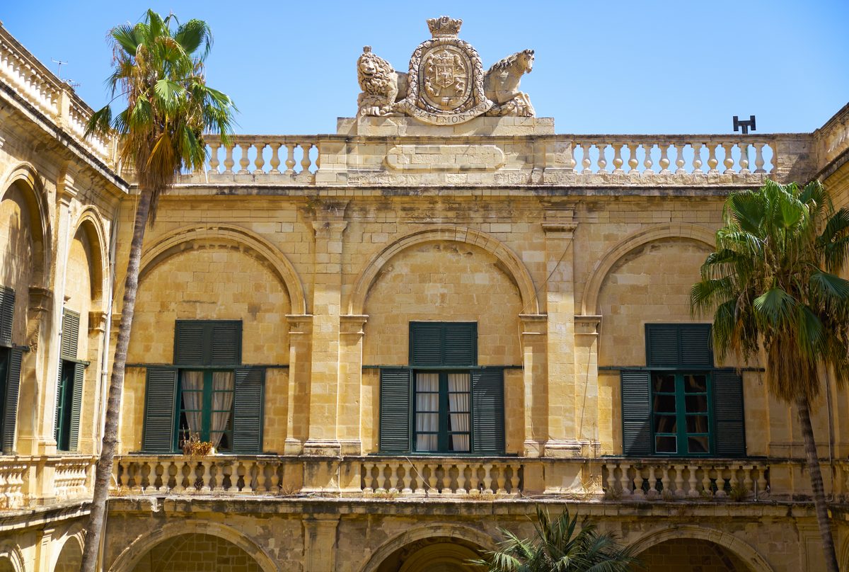 Grand Master's Palace, now the President's Palace, Valletta, Malta