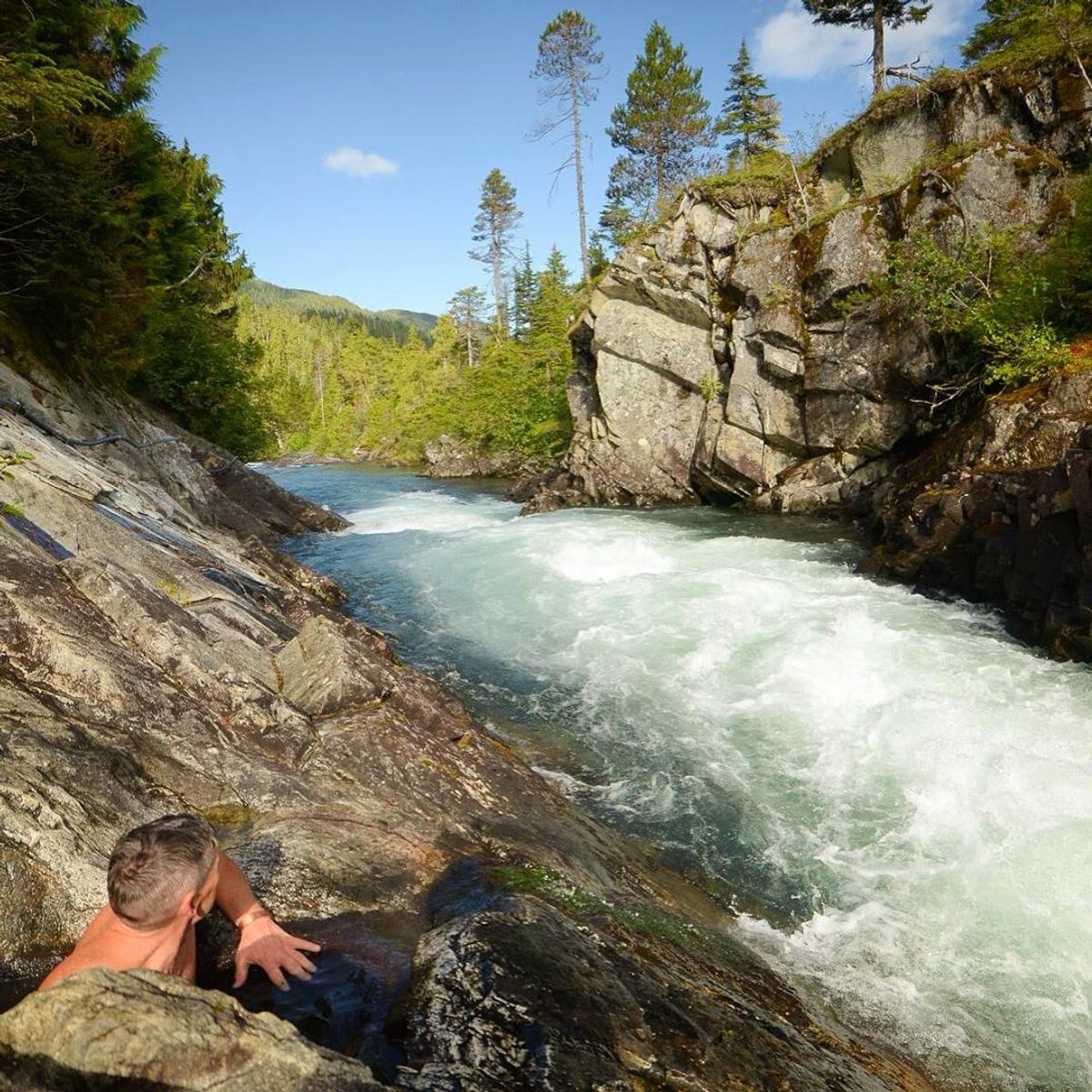 Baranof Warm Springs Activity, Alaska 