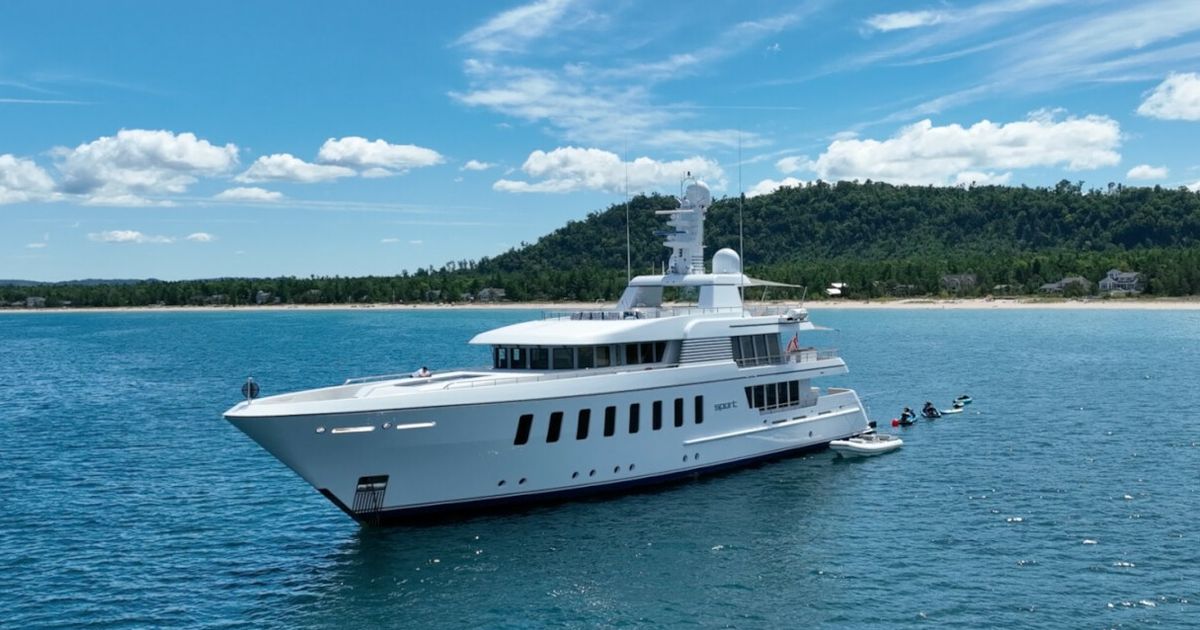 Feadship charter yacht SPORT prepares to rejoin Mediterranean yacht ...