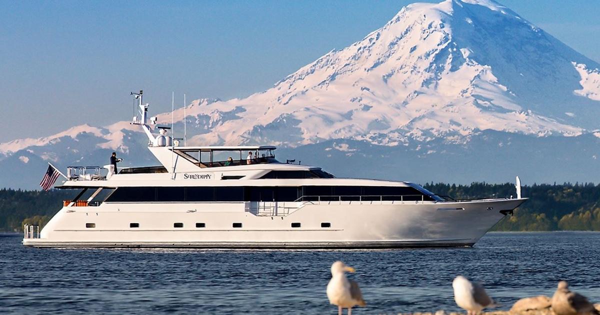 Alaska yacht charter vacations available on Broward luxury yacht