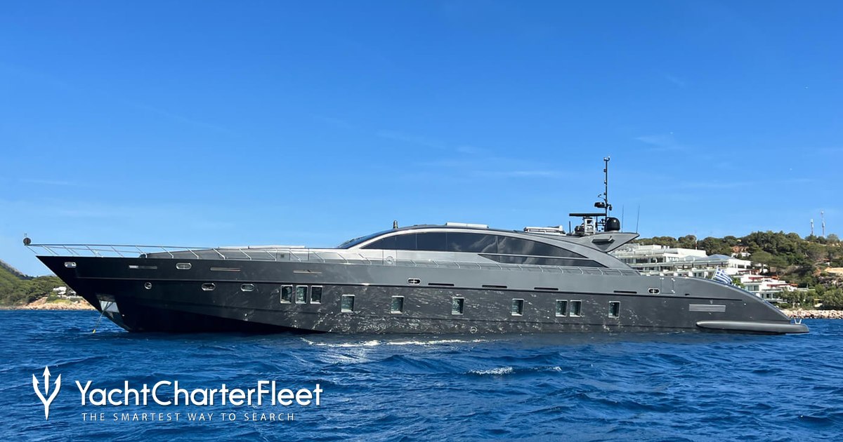 EVA Yacht Layout / General Arrangement Plans - 37m Tecnomar Motor Yacht