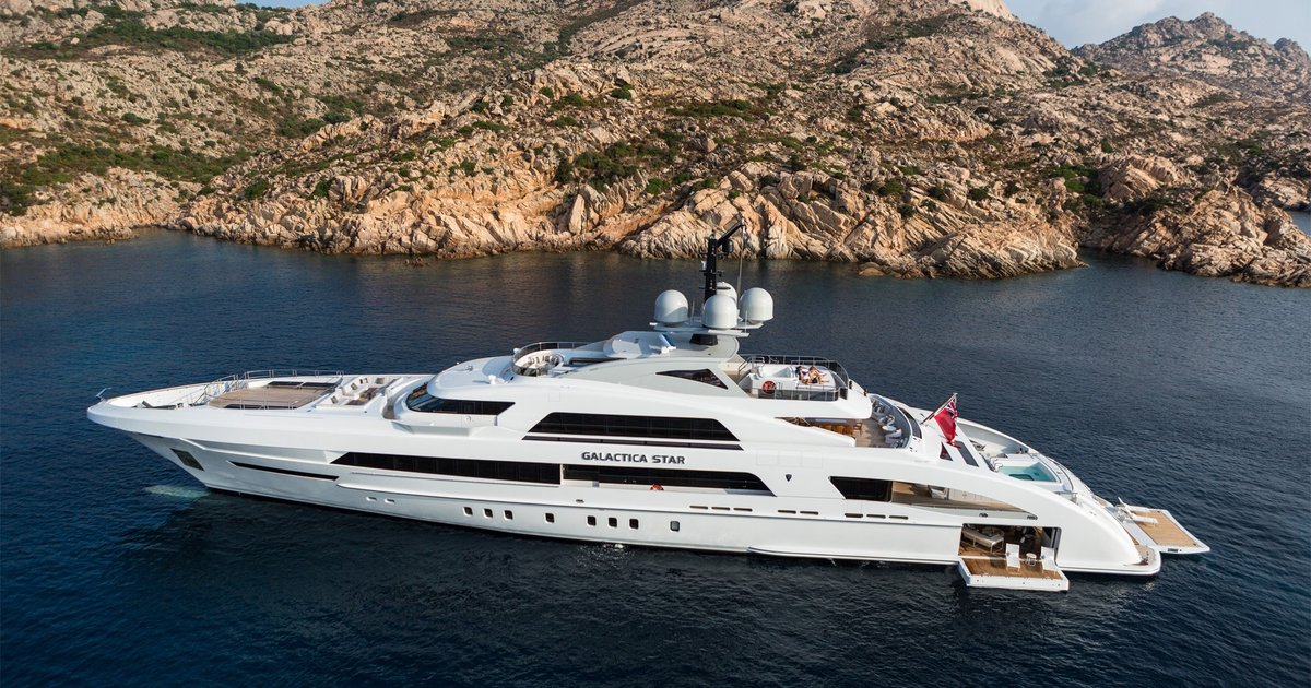 Seized superyacht 'Galactica Star' linked to Panama Papers put up for