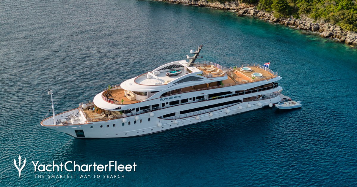 SYMPHONY Yacht Charter Price Custom Luxury Yacht Charter