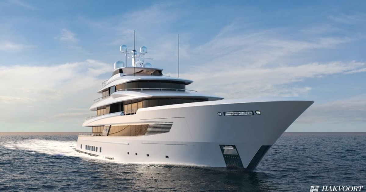 Hakvoort successfully launch 61m superyacht Project Asia ...