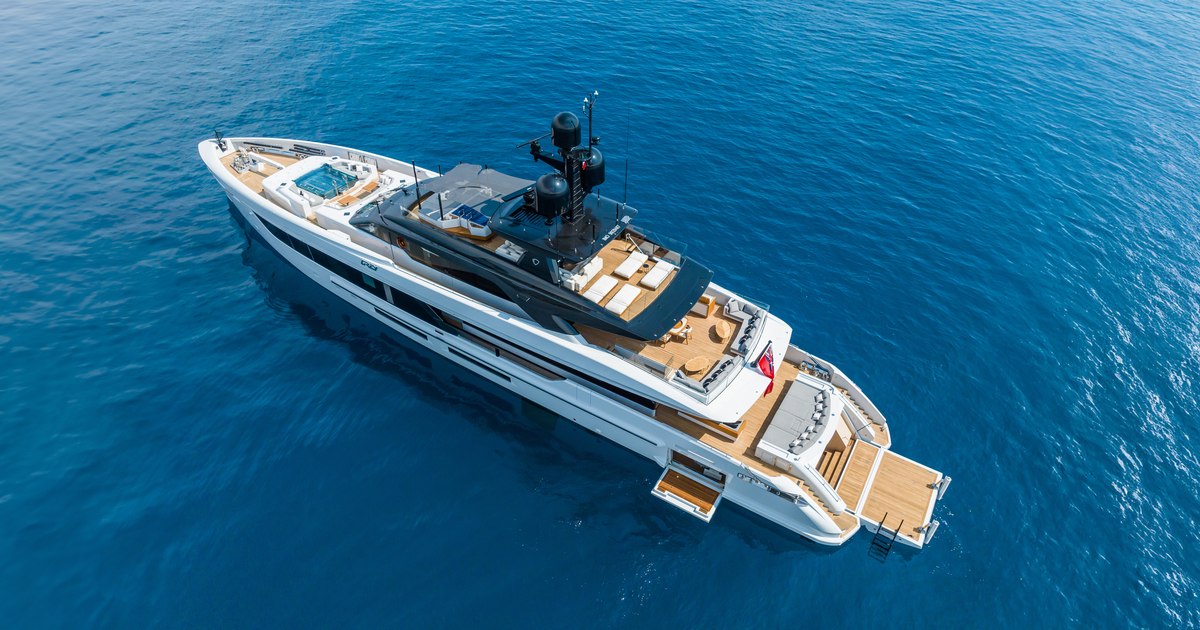 charter yacht grey