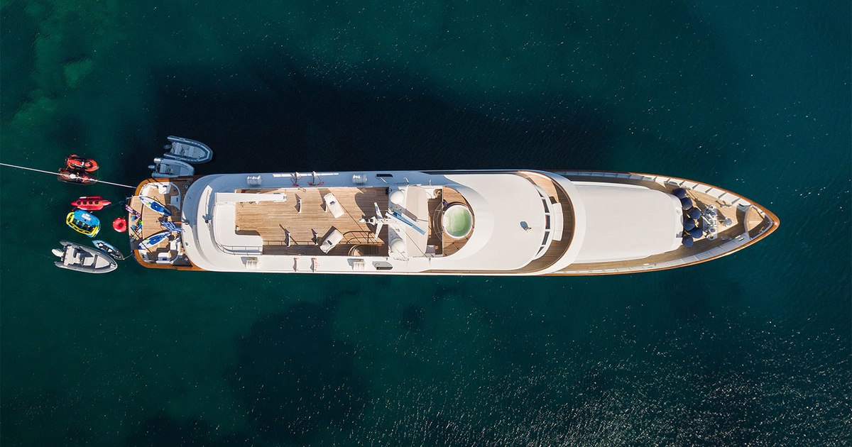 Special offer onboard 52m yacht WIND OF FORTUNE for Greece charters ...