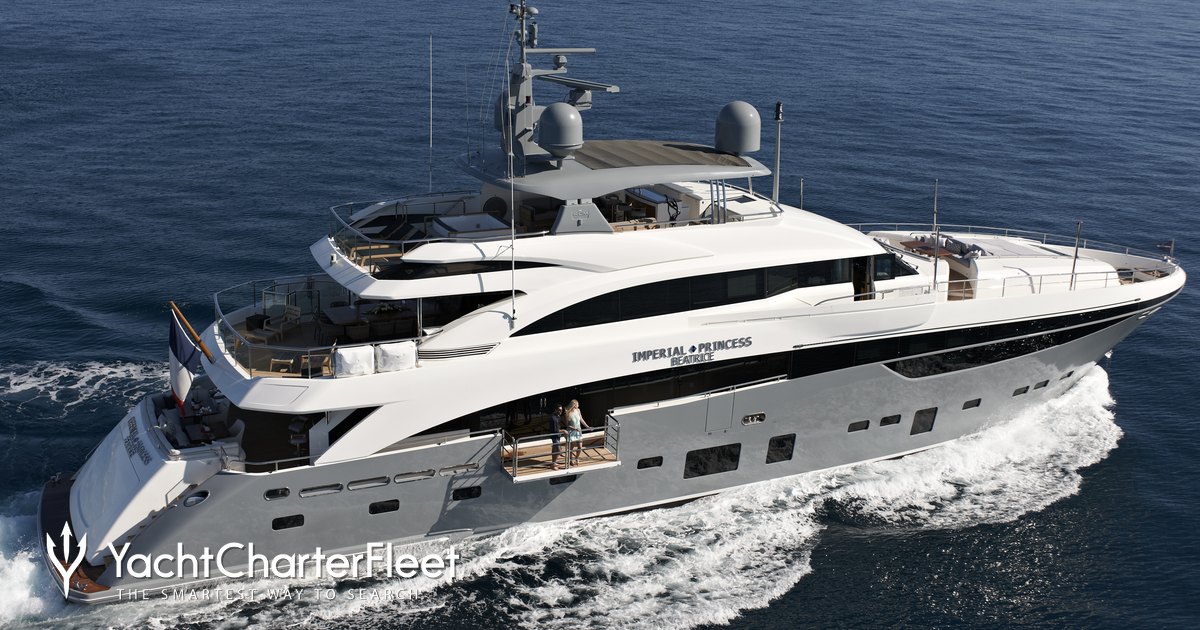 IMPERIAL PRINCESS BEATRICE Yacht Charter Price Princess Yachts