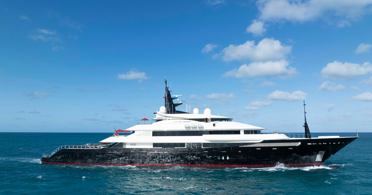 Inside Charter Yacht ALFA NERO: YachtBuyer Releases Exclusive Video Tour of the Iconic Superyacht